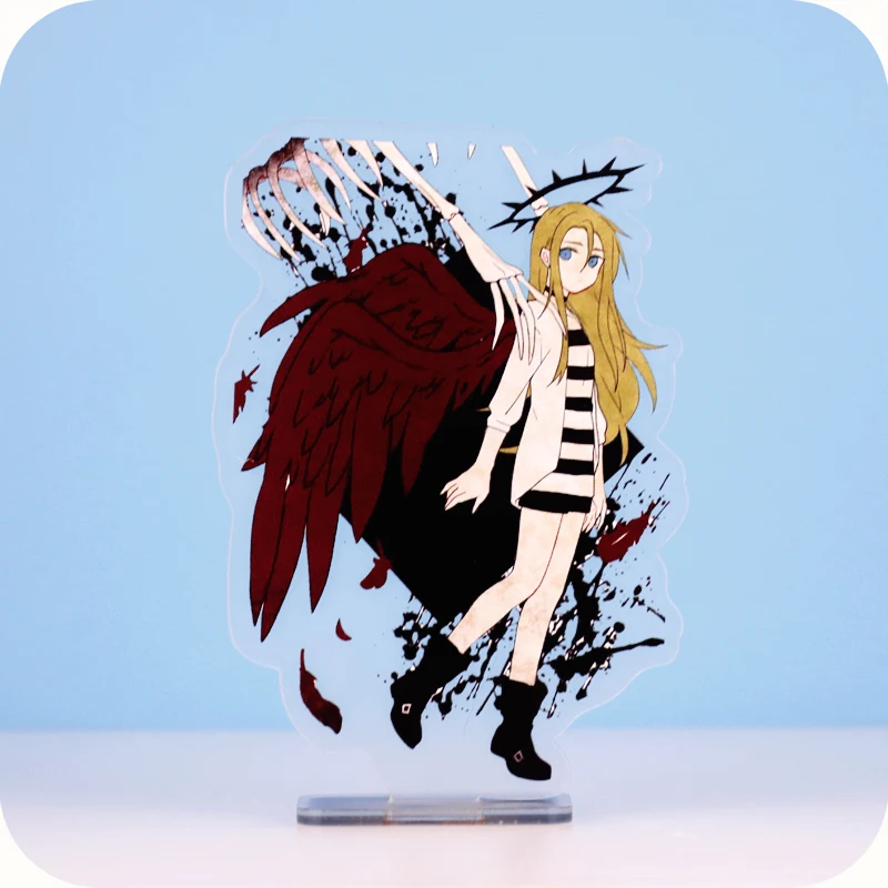 Angels of Death action figures anime game Rachel Isaac Catherine Abraham  Lucy Edward acrylic toy cosplay desktop dolls 15cm - AliExpress