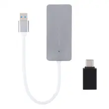 EZCAP265 HDMI к USB3.0 UVC Карта видеозахвата алюминиевый сплав HD рекордер горячая распродажа