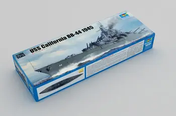 

Trumpeter 05784 1/700 USS H.M.Ship California BB-44 1945 Model Static Kit Toy TH05301-SMT2