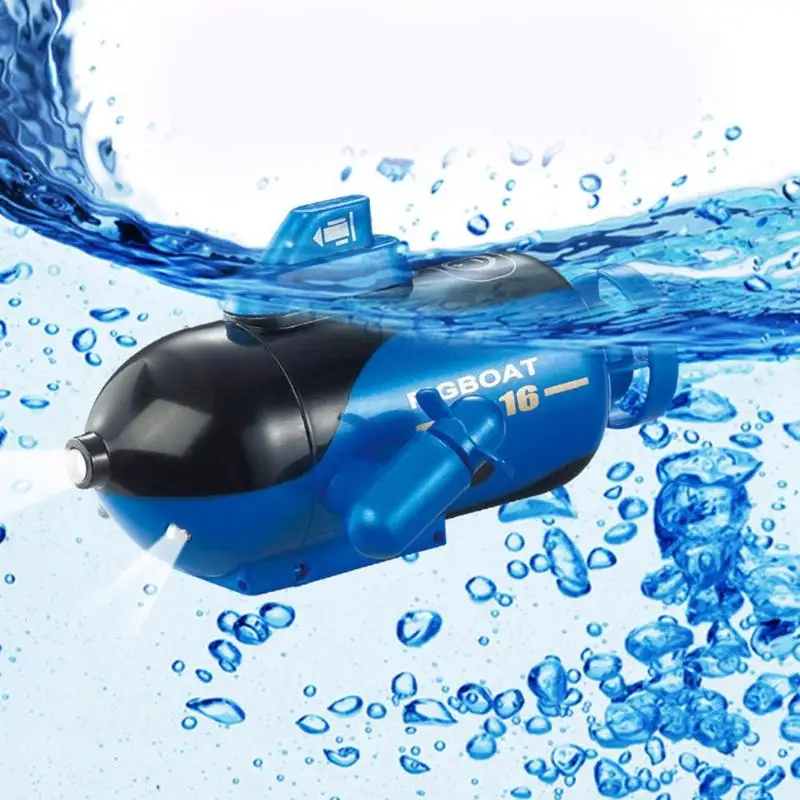 Четырехканальная подводная игрушка модель мини RC Гоночная субмарина Лодка на дистанционном управлении игрушки подарок ребенку подарок на день рождения подарок на Рождество