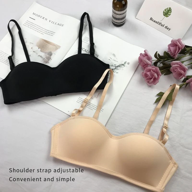 

push up invisible bra soutien gorge femme bh wireless seamless strapless bra soutien gorge sans bretelle lingerie bras for women
