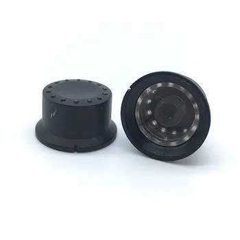 

5pcs Plastic Switch Caps Transmittance 6mm 15/64'' Shaft Diameter Light-emitting Potentiometer knob Plum Shaft D Shaft