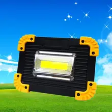 20 Вт COB рабочий светильник прожектор Портативный поисковый светильник USB Перезаряжаемый аварийный светильник Светодиодный прожектор светильник открытый тент светильник s