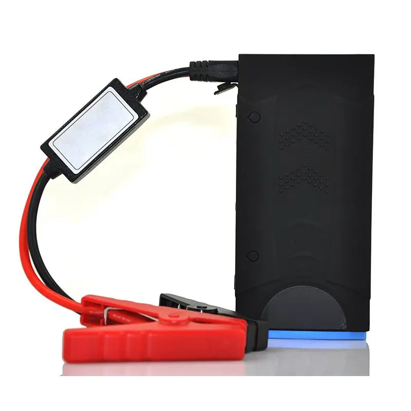 Car Jump Battery Starter Alligator Clamps Lead Electrode Protector 10 AWG Mini