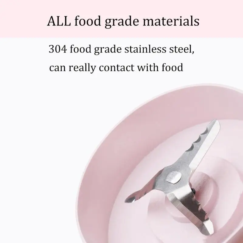 Xiaomi Smart Home Automation Modules 17PIN Fruit Juicer Cup Magnetic Charging 400mL Portable DIY Juicing Extractor Bottle Xiaomi Smart Home Automation Modules 17PIN Fruit Juicer Cup Magnetic Charging 400mL Portable DIY Juicing Extractor Bottle