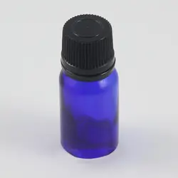 Высококачественный 10 мл бутылка синее стекло пробирок для эфирного масла жидкого реагента пипетки многоразового бутылки пустая 10 мл