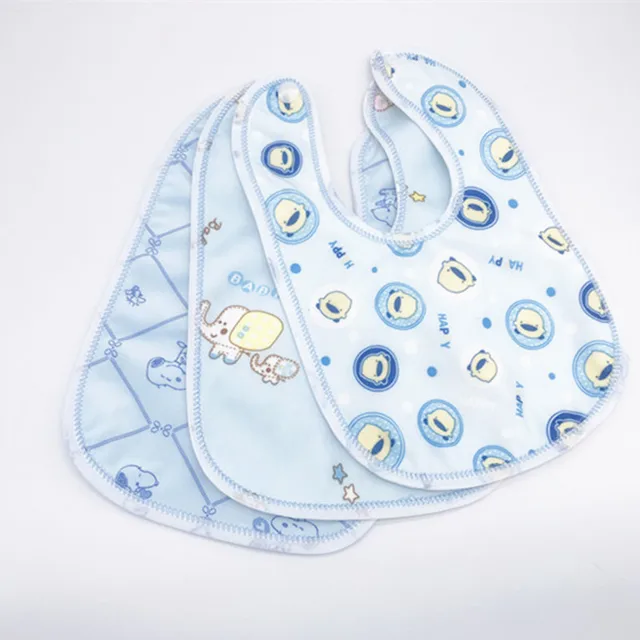3pcs/lot Toddler Baby Boys Girls Waterproof Feeding Clothes Newborn Clothing Accessories Baby Bibs Infant Feeding Clothes