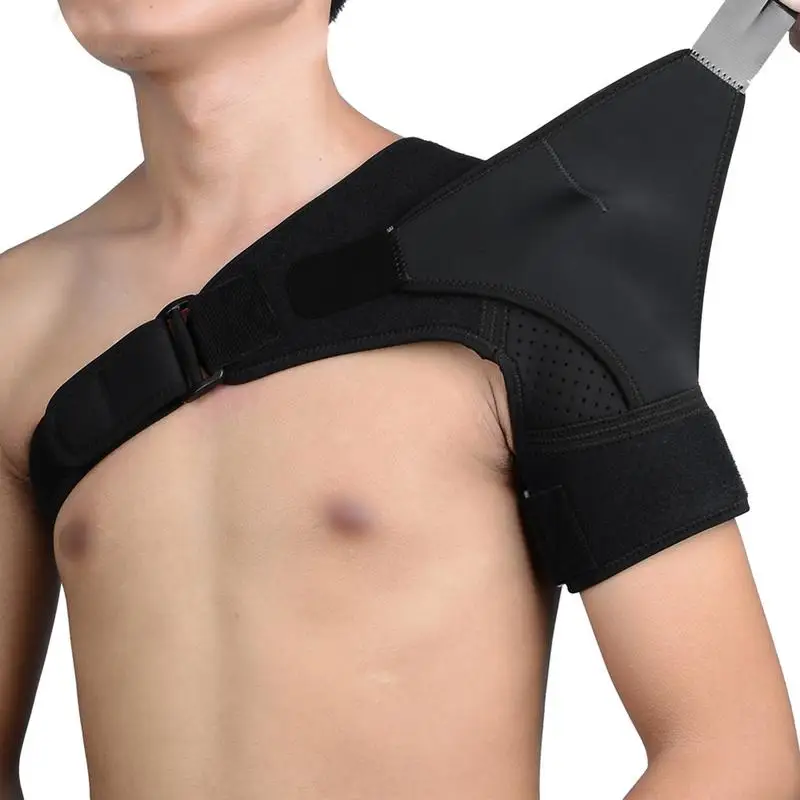 Ремень-защищенные Наплечные подушечки Регулируемый давление-стабилизированная спортивная защита плеча защита от растяжений продукт