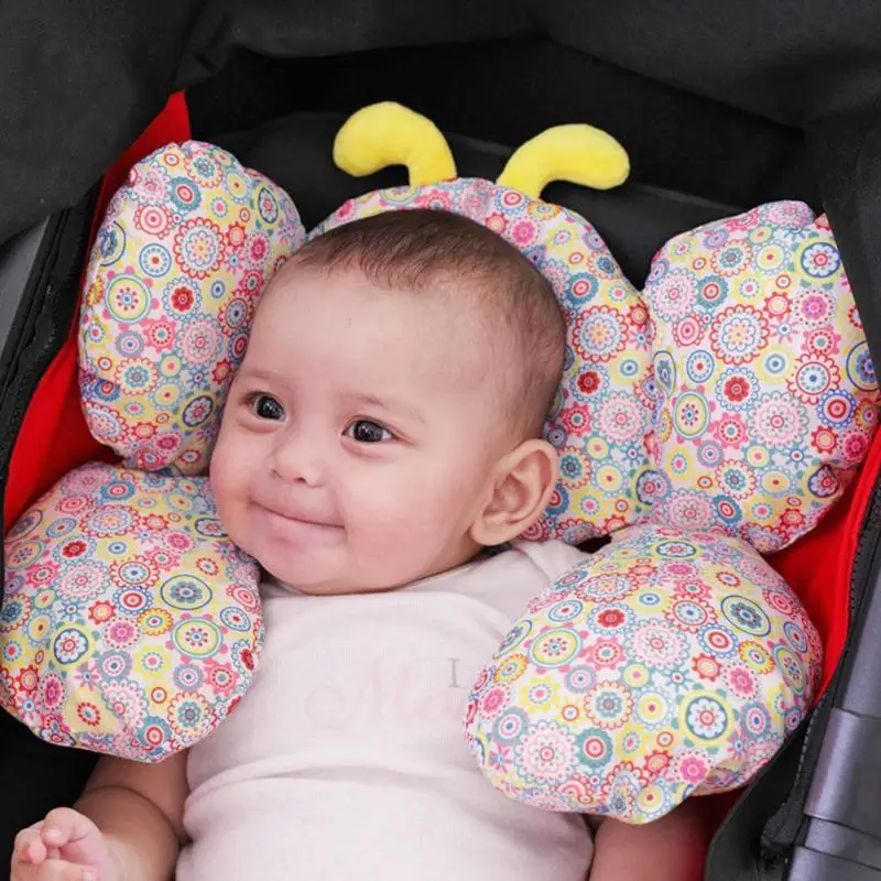 

Cotton Baby Shaping Pillow Stroller Equipment Headrest Pillow Stroller Accessory Sleep Headrest Neck Protection U-Shape Cushion