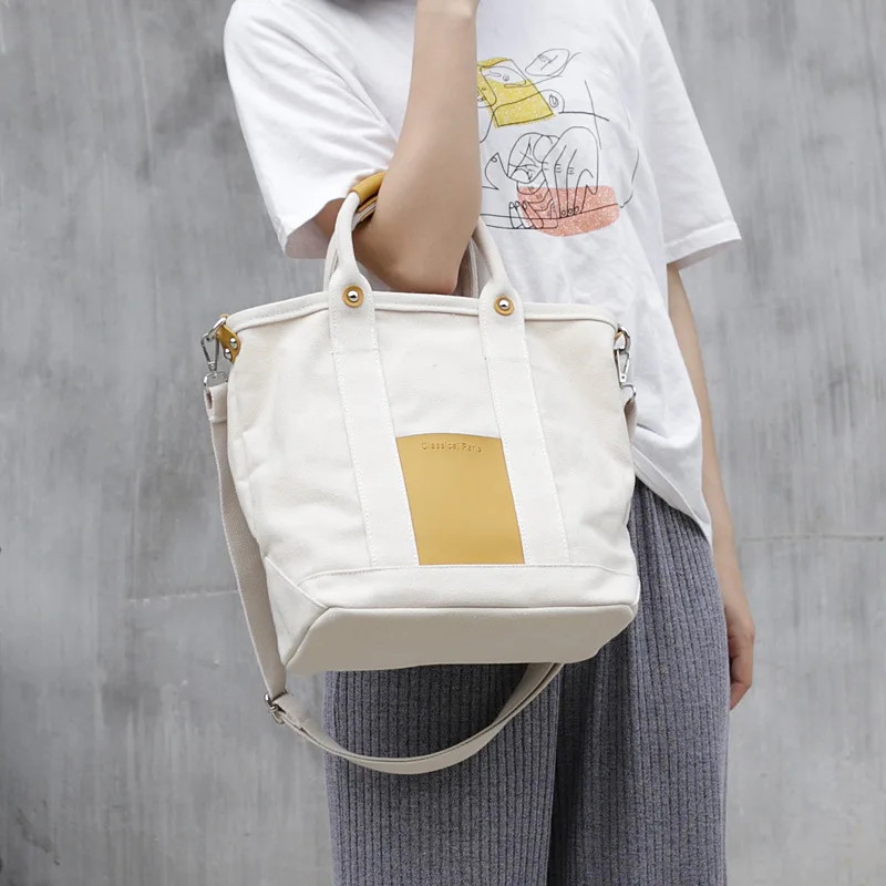 

Casual Canvas Handbag Luxury Handbags Women Bags Designer Shoulder Bag Big Capacity Ladies Hand Bags For Women Bolsa Feminina