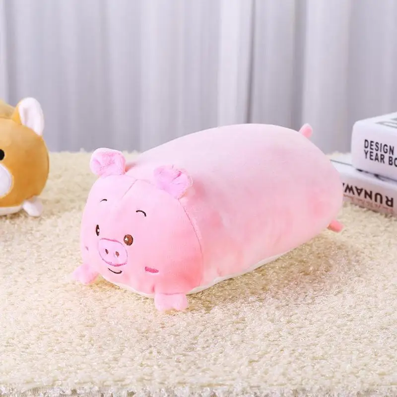 

60CM Soft Animal Baby Cute Cartoon Pillow Cushion Fat Piggy Stuffed Dolls Infant Plush Accompany Sleep Toys For kids Xmas Gift
