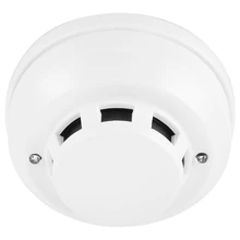 Проводная сеть фотоэлектрический дымовой извещатель ИК-сигнализация пожарной безопасности DC 12V~ DC 30 в