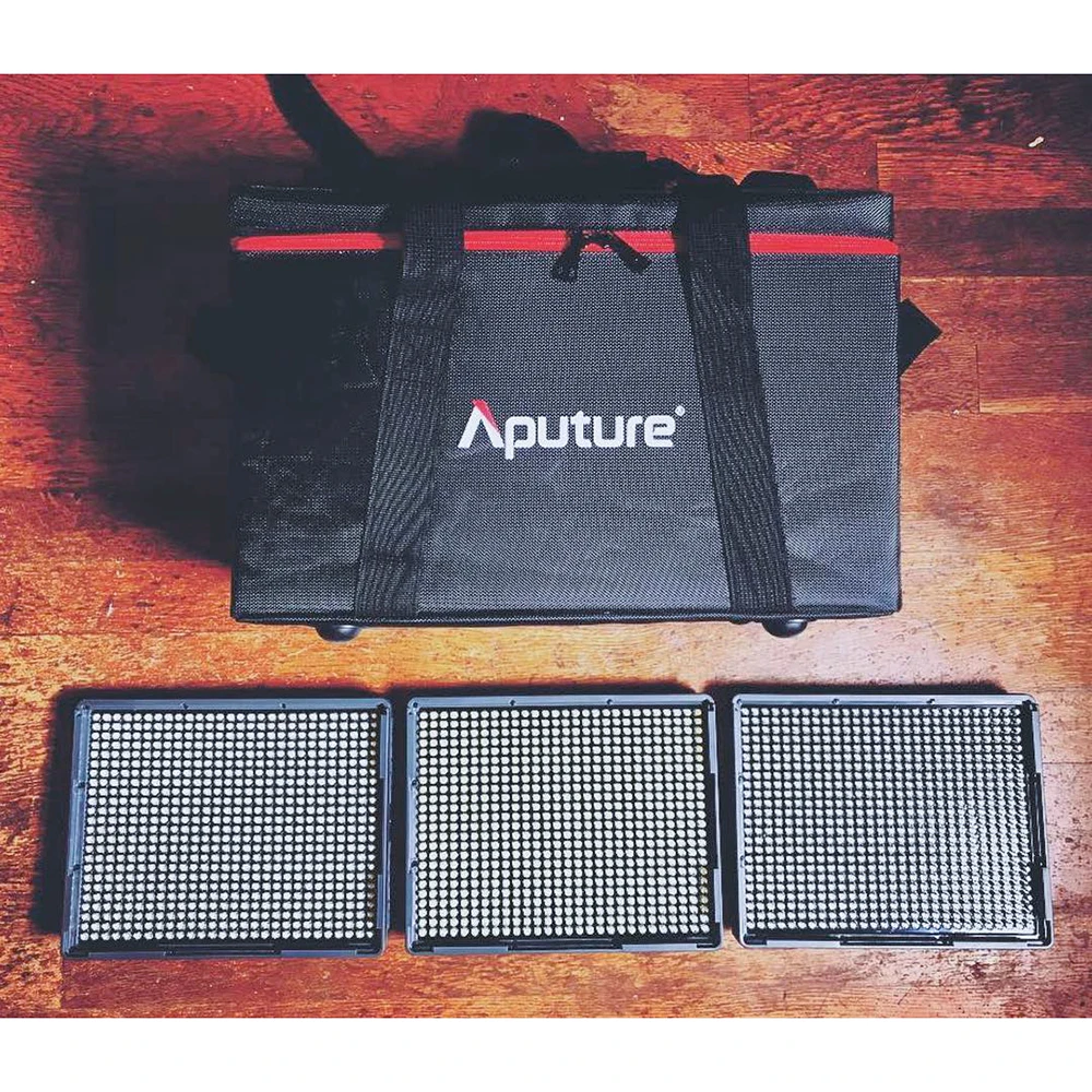 Aputure Amaran LED Video Camera Light Set HR672 KIT Photography Light