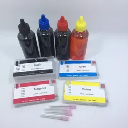 YOTAT – cartouche d'encre à colorant rechargeable 400ml + 953 XL avec puce, pour HP953 OfficeJet Pro 7720/7730/7740/8210/8218/8710/8715/8718 