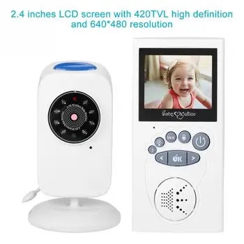 

2.4inches 420TVL 640 * 480 Wireless Digital Video Baby Monitor Babysitter Intercom Camera