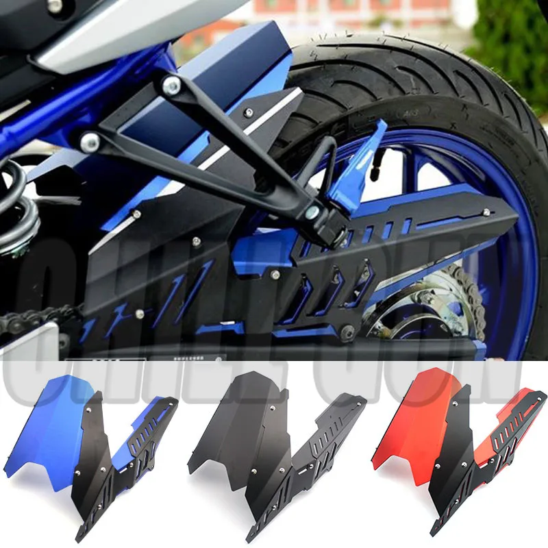 

Motorcycle CNC Rear Fender Mudguard Chain Guard Cover Kit for YAMAHA YZF R25 R3 MT-03 MT03 MT 03 2015 2016 2017 YZF-R3 YZF-R25