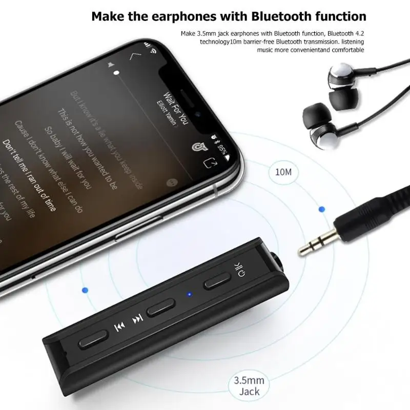 G29 AUX беспроводной Bluetooth приемник 3 5 мм разъем Handsfree Car Kit аудио музыкальный адаптер