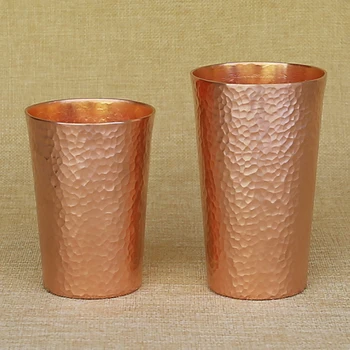 

Handmade retro pure copper thickened water wine tea cup teacup beer cup mug coffee cup dinkware