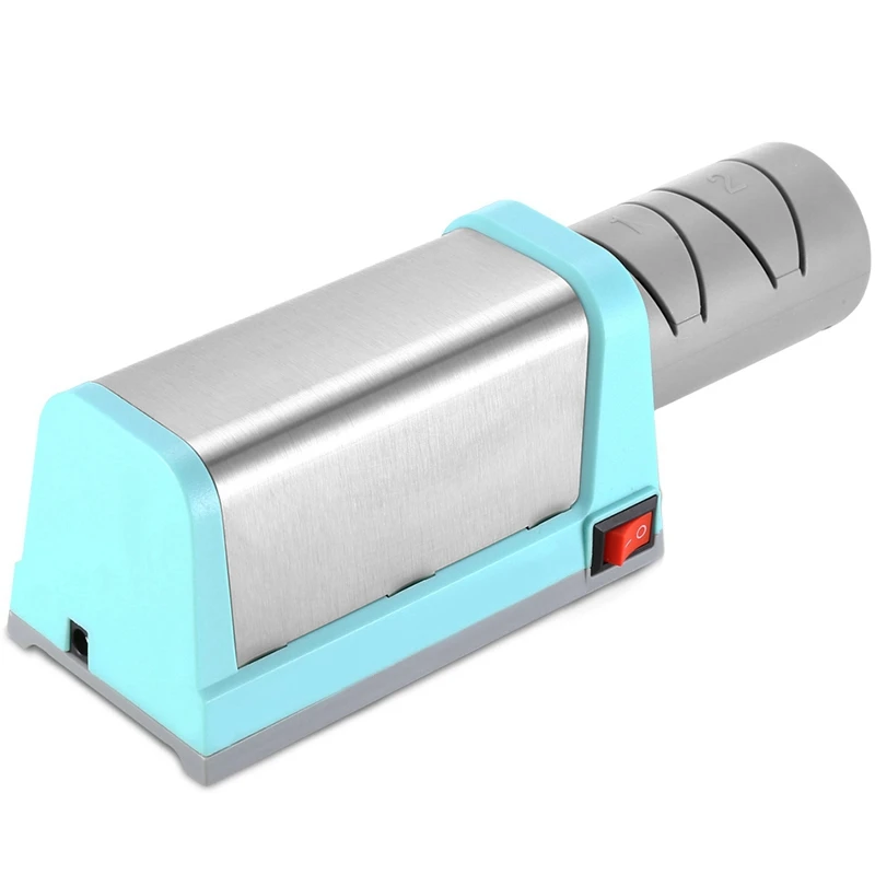 

opening promotion-Electric Knife Sharpener Speedy Automatic Self-Abrasive Diamond Ceramic Stainless Steel Knives Sharpening Ki