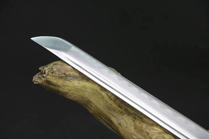 WAKIZASHI мечи полностью ручной работы японский прямой меч 1060 Высокоуглеродистая