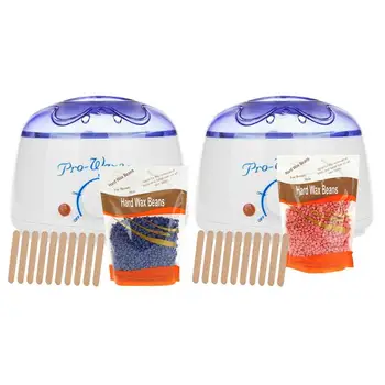 

200cc Paraffin Hand Wax Machine Hot Paraffin Wax Warmer Heater+100g beans 2019 Easter gift Wax machine beans set