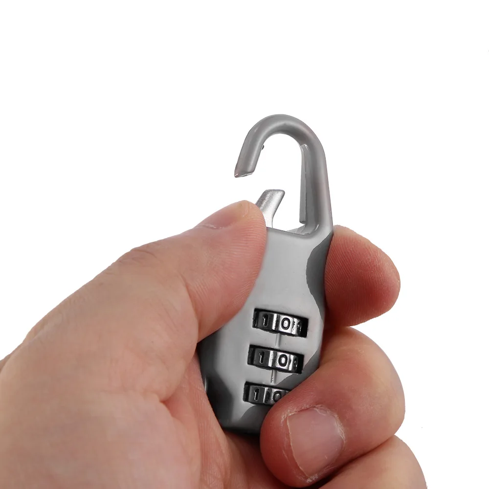 

Colorful Password Lock Password Combination Padlock Security Travel Safe Lock Zinc Alloy Suitcase Luggage Bicycle Locks Padlock