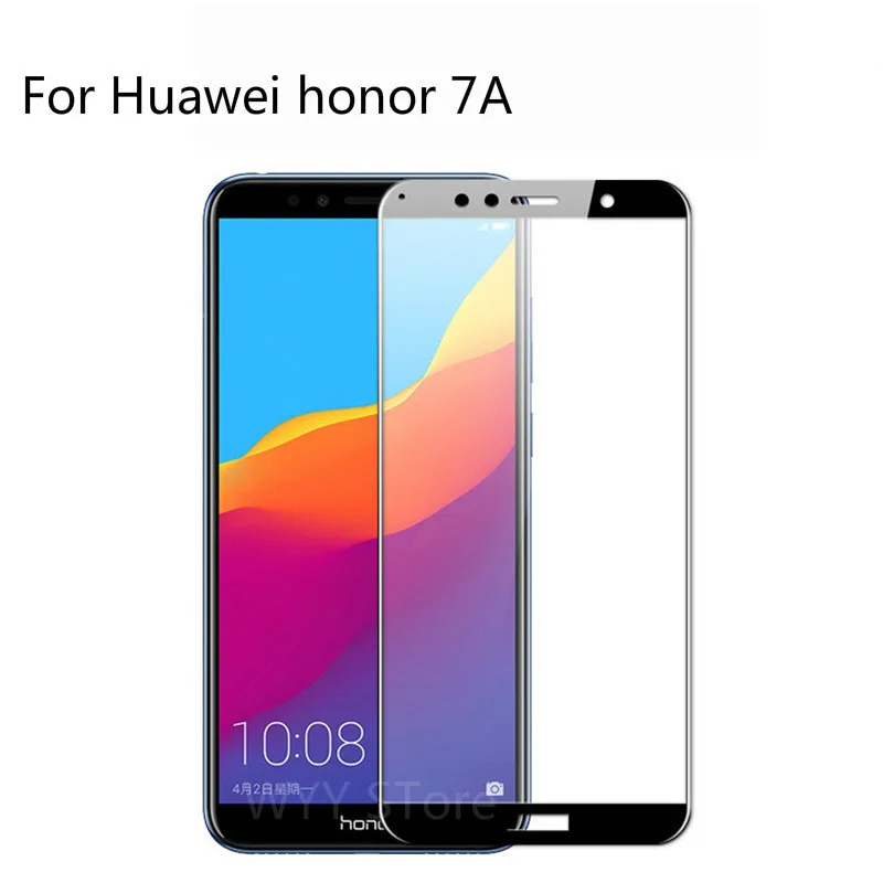 

3D Full Cover Tempered Glass For Huawei Honor 7A Prime AUM-L29 Screen Protector For Huawei Honor 7A Pro Y6 2018 Protective Film