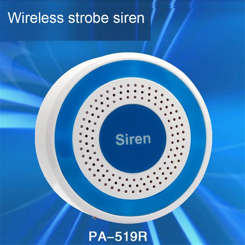 wireless strobe siren