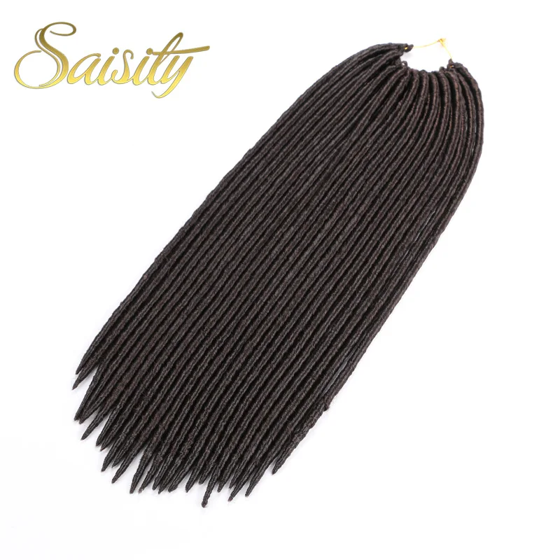 Saisity косички для вязания крючком из искусственного меха 14 &quot18&quot 24