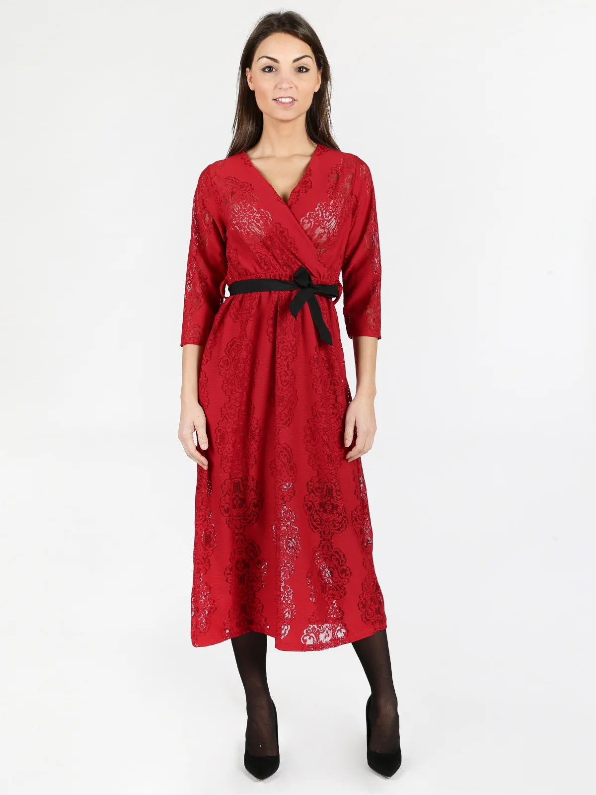long lace gown styles