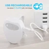 Coquimbo USB Rechargeable Toilettes Lumière PIR Motion Sensor 8 Couleurs Rétro-Éclairage Pour Cuvette De Toilette Intelligent Night Light Pour Salle De Bains ► Photo 1/6