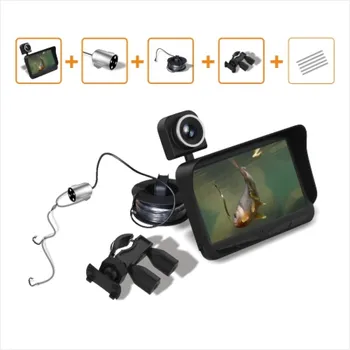 

HD Underwater Video Camera System with 4.3" LCD Monitor 4000mAh Battery Built-in & 20M 2MP Fishing Camera and AHD Camera on LCD