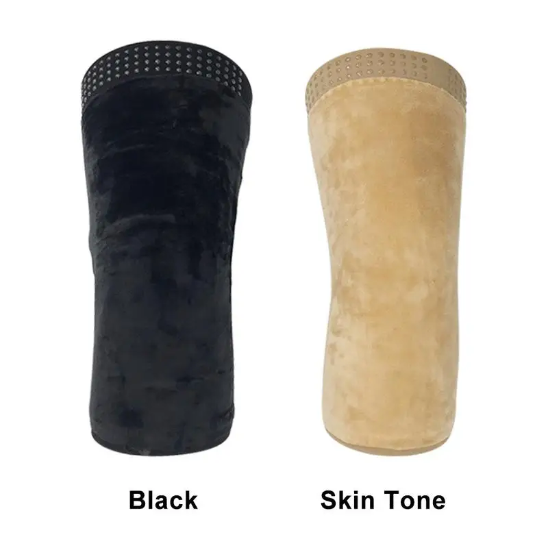 

Secondary Pressure Kneepad Sports Silicone Non - slip Fleece Lined Warm Knee Support Preventing Arthritis