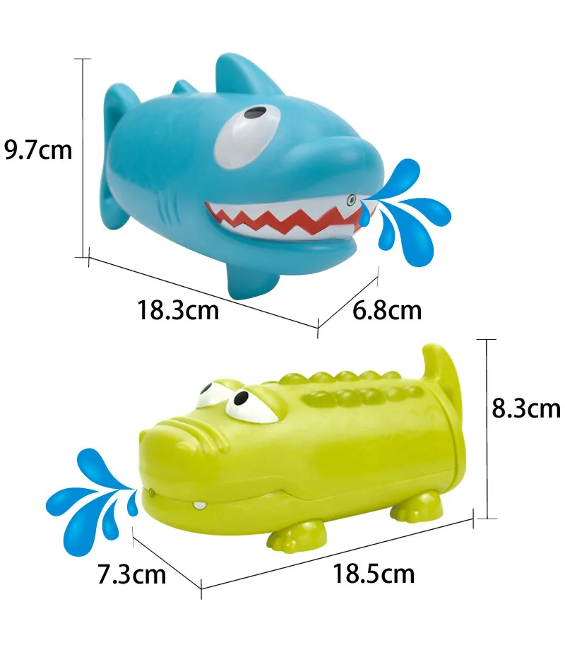 Дети летние игрушки для открытого воздуха крокодил, Акула воды для игры в войнушки игрушка малыш насосные легкий портативный спрей пляж пляжная игрушка