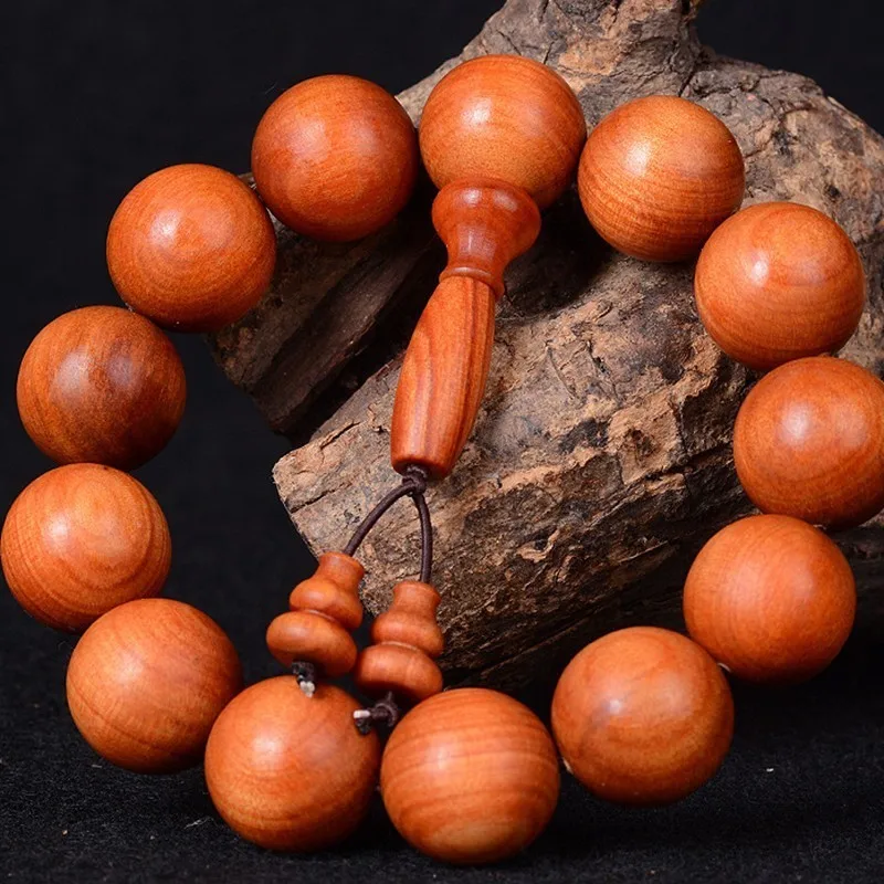 AURAREIKI индонезийский драцена деревянный Будда BeadsTranslucent Раджа капелька круглые