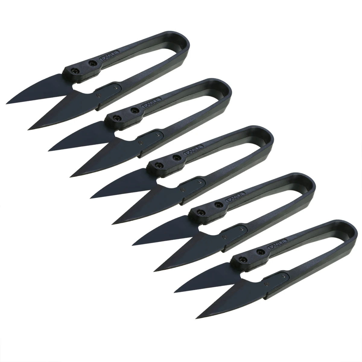 5pcs High Carbon Steel Bonsai Pruner Scissors Garden Snips Flower Plant Shears Home Sewing Scissors Cutting Tool