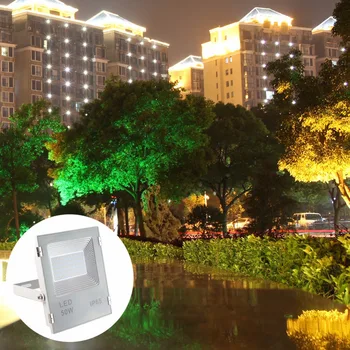 

LED Flood Light Projector IP66 WaterProof 50W 100W 86-264V LED FloodLight Spotlight Outdoor Wall Lamp Garden Outdoor Lighting