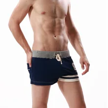 Мужская одежда для активного отдыха, весенние хлопковые пляжные шорты, спортивные шорты для бега, пляжные широкие шорты на эластичном поясе