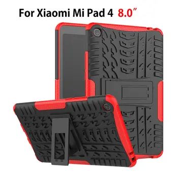 

Heavy Hybrid Case For Xiaomi Mi Pad MiPad 4 Mipad4 8.0 inch Cover Shockproof 2 in 1 Rugged Durable Funda Tablet Stand Shell Capa