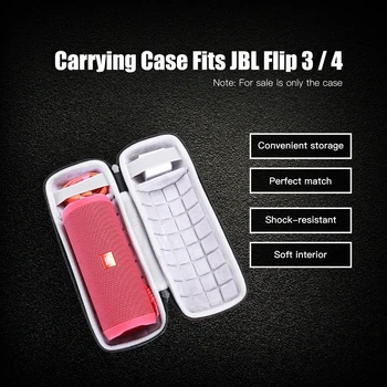 

Carring Case BT Speaker Hard EVA Case with Shockproof Shell and Soft Lining Protective Travel Case