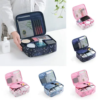 

New Women Multifunction Travel Cosmetic Box Bag Sweet Makeup Case Pouch Toiletry Organizer