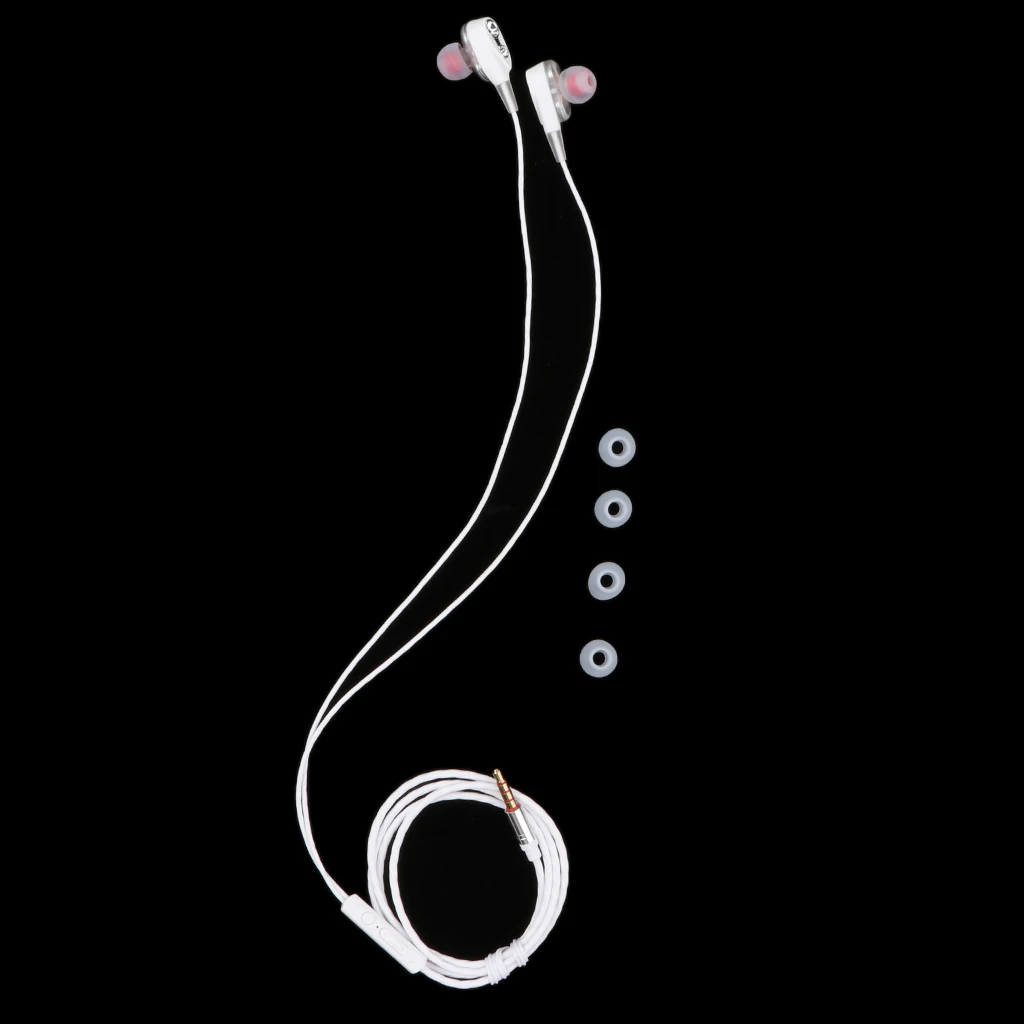 

Dual Moving Coil Earbud Headset In-Ear Earphone for Apple iPhone Cell Phone