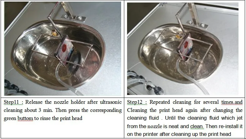 Ультразвуковая машина для очистки печатающей головки