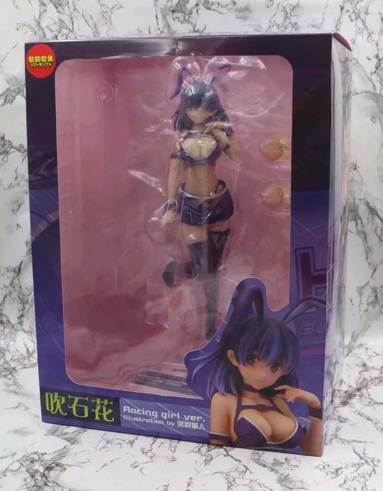 Alphamax Skytube Comic Aun Fukiishi Hnan Misaki Kurehito Racing Girl Мягкая грудь сексуальная экшн кукла Аниме