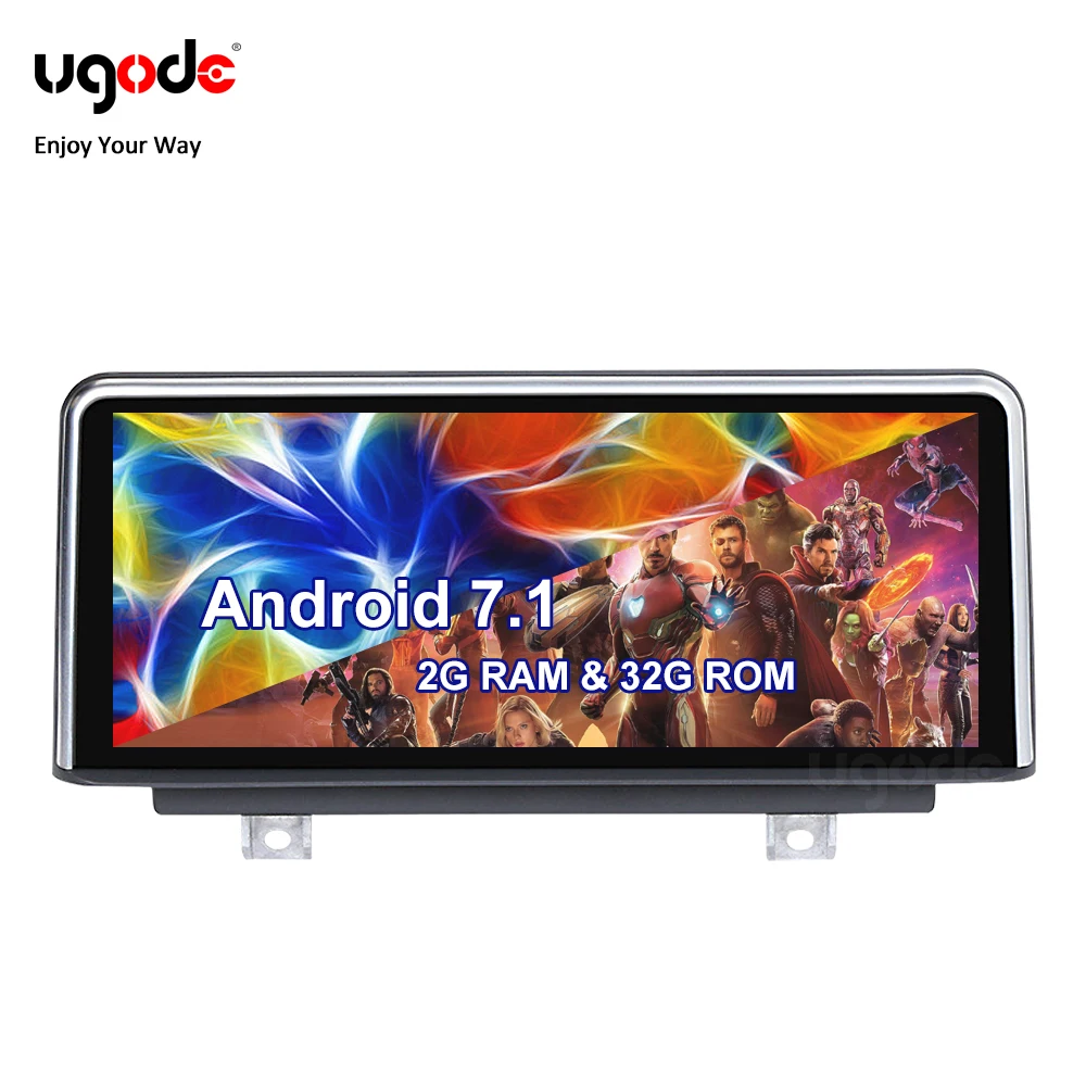 Автомобильный мультимедийный GPS навигатор Ugode Android для BMW 1 2 серии F20 F21 F22 F23 7 32 Гб