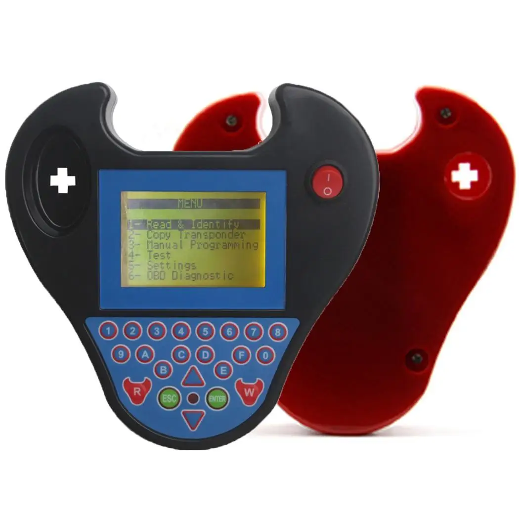 

Car Mini Type Smart Key Programmer Red, Black Matching 12V Instrument