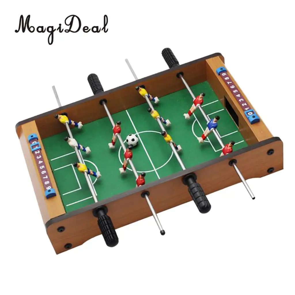 Mini Foosball Table Top , Mini Football Game Table for Kids Soccer Game Indoor Games for Parent-child Game, Fun All