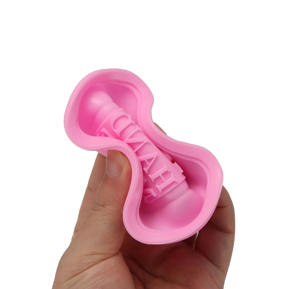 3D Square Shape Small Soap Mold Diy Silicone Soap Molds Candy Cake Decoration