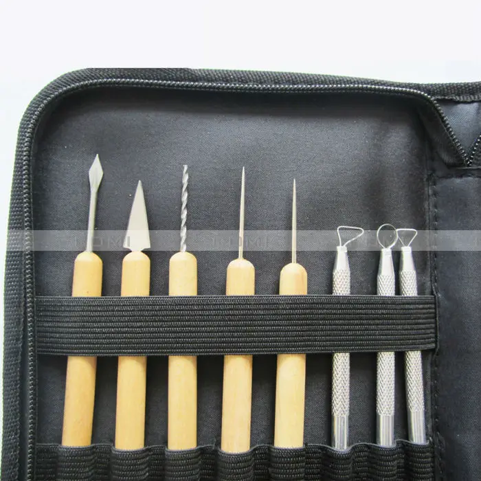 clay tools sculpting set pottery polymer ceramic tool modeling- Pottery  Tools Wooden Premium Professional 14- in- 1 And - AliExpress