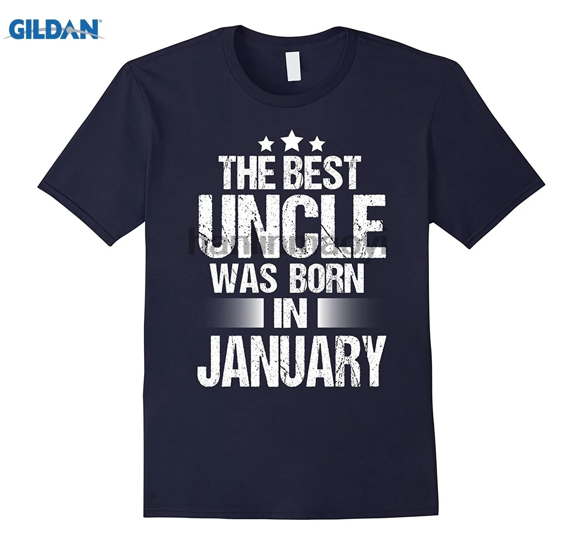 

GILDAN The Best Uncle Was Born In January Birthday Gift T Shirt